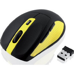 iBox BEE2 PRO Ασύρματο Ποντίκι Black Yellow