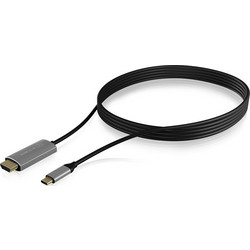 RaidSonic Καλώδιο HDMI 1.3 HDMI Male to USB-C Male 1.8m Black