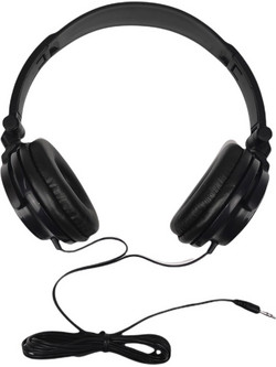 Aroma HE1 Ενσύρματα Ακουστικά On Ear Μαύρα