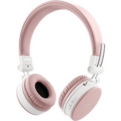Streetz HL-BT402 Ενσύρματα & Ασύρματα Bluetooth Ακουστικά On Ear Ροζ