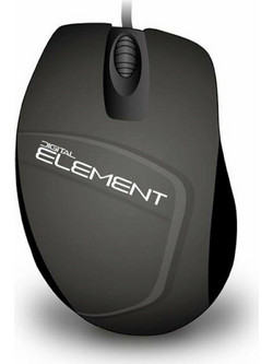 Element MS-30K Ενσύρματο Ποντίκι Black