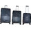 Rain RB80114 Σετ Βαλίτσες 3τμχ Μαύρες