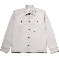 Nines Ανδρικο overshirt μακρυμάνικο 1H14700 OFF WHITE