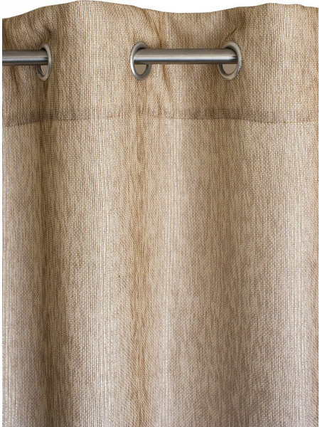 Mc Decor Κουρτίνα με Τρουκς 140x260 7904 Beige