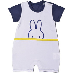 Miffy Des.10 Φορμάκι Κοντομάνικο για Αγόρι Λευκό Μπλε