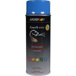 Motip Crafts Spray Σπρέι Βαφής RAL5015 Sky Blue Gloss 400ml