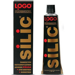 Κατασκευαστική δομική κόλλα LOGO Silic Professional 85ml - Λευκό
