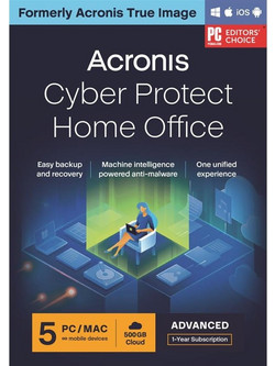 Acronis Cyber Protect Home Office Advanced για 5 Συσκευές και 1 Έτος Χρήσης με 500GB Cloud (Ηλεκτρονική Άδεια)