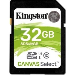 Kingston Canvas Select SDHC 32GB Class 10 U1 UHS-I