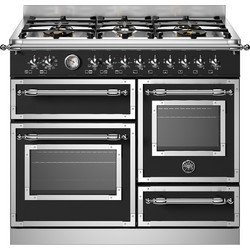 Bertazzoni HER106L3ENET Κουζίνα Ηλεκτρική 104lt με Εστίες Αερίου 99.5cm