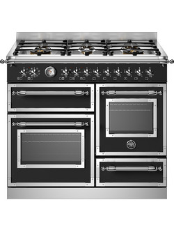 Bertazzoni HER106L3ENET Κουζίνα Ηλεκτρική 104lt με Εστίες Αερίου 99.5cm