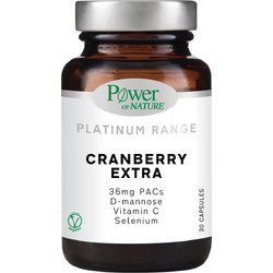 Power Health Platinum Range Cranberry Extra 30 Κάψουλες