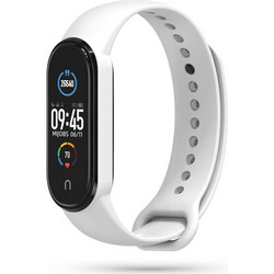 Tech-Protect Iconband Λουράκι Σιλικόνης White (Mi Smart Band 5 / 6)