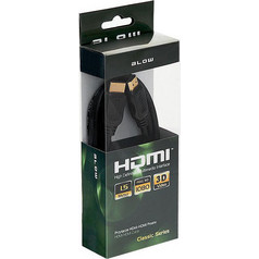 Blow Καλώδιο HDMI 1.4 HDMI Male to HDMI Male 1.5m Black DM-600