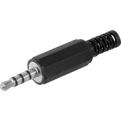 Φις 3.5mm Stereo Με 4 Pins