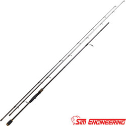 Sim Engineering Apollo Καλάμι Ψαρέματος για Spinning Carbon Τρίσπαστο 2.7m 4-28gr