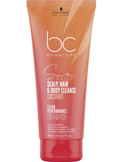 Schwarzkopf Scalp, Hair & Body Cleanse Bonacure Αντηλιακό Μαλλιών Γαλάκτωμα 200ml