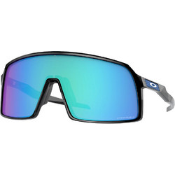 Oakley Sutro OO 9406 90 Αθλητικά Γυαλιά Ηλίου Μάσκα Κοκάλινα Μαύρα με Μπλε Καθρέπτη Φακό