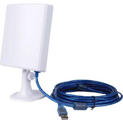 CleverWifi AP 2.4ghz/150mbps WLAN Κεραία WiFi Usb Ενίσχυσης Σήματος 5 μέτρα καλώδιο Εσωτερική/ Εξωτερική 100% Αδιάβροχη Βάση στήριξης PlugnPlay σε Windows 10