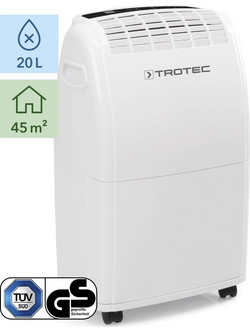 Trotec TTK75E Αφυγραντήρας με Ιονιστή 20lt