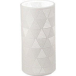 Fabas Luce 3528-30-102 Πορτατίφ Ε27 Λευκό Φ10xΥ20cm