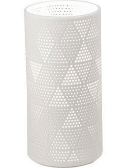 Fabas Luce 3528-30-102 Πορτατίφ Ε27 Λευκό Φ10xΥ20cm