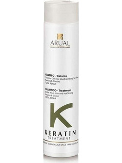 Arual Restorative Keratin Σαμπουάν Κερατίνης για Επανόρθωση για Ταλαιπωρημένα Μαλλιά 250ml