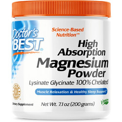 Doctor's Best 100% Chelated Magnesium Powder 200gr