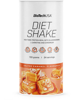 Biotech USA Diet Shake Salted Caramel Πρωτεΐνη Ορού Γάλακτος Γράμμωσης 720gr