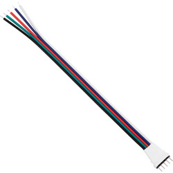 GLOBOSTAR(R) STRIPCON 70696 Ταχυσύνδεσμος 5 Pin Αρσενικός για Ταινία LED RGBW σε 5 Καλώδια IP20 - Πολύχρωμο - Μ15.6 x Π1.3 x Υ0.3cm 70696