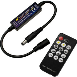 GLOBOSTAR(R) 73322 CORE Dimmer 1CH DC 12-24V 6A 144W Max IP20 - RF 2.4GHz Ασύρματο Χειριστήριο - M31xΠ1.7xΥ1.1cm