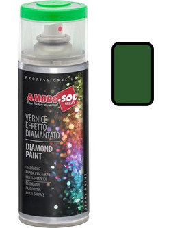Ambro-Sol Diamond Paint Σπρέι Βαφής Πράσινο Gloss 400ml