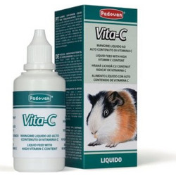 Συμπληρωματική Τροφή Padovan Vita-C με Βιταμίνη C για Τρωκτικά 50ml