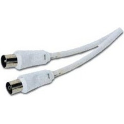 Choice Καλώδιο Κεραίας Coax Male to Coax Female 10m White