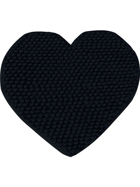 Ταπέτο Μπάνιου Polycotton 65x65εκ. Cuore Black Makis Tselios - Makis Tselios - 330520123456