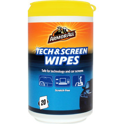 Armor All Tech & Screen Wipes 20τμχ