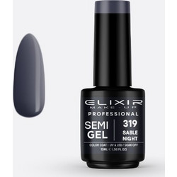 Elixir Semigel 319 Ημιμόνιμο Βερνίκι Νυχιών 15ml