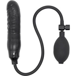 Master Series Dick-Spand Inflatable 19.5cm Black