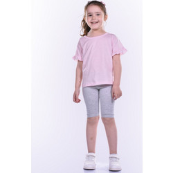 Action Παιδικό Σετ 4141-022 Pink/Grey