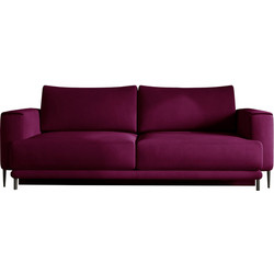 PoliHome Pamalia Καναπές Κρεβάτι Κόκκινος 260x95x90cm 162283559