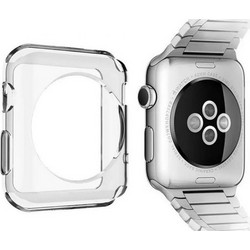 TPU case for Apple Watch 38mm/40mm (Clear) ΘΗΚΗ ΔΙΑΦΑΝΗ ΣΙΛΙΚΟΝΗΣ ΓΙΑ ΡΟΛΟΙ APPLE WATCH 111.0125