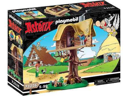 Playmobil Asterix Το Δεντρόσπιτο του Βάρδου Κακοφωνίξ για 5+ Ετών 71016