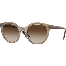 Vogue VO5427S 2940/13 Γυναικεία Γυαλιά Ηλίου Στρογγυλά Κοκάλινα Καφέ με Καφέ Φακό