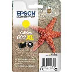 Epson 603XL Yellow Μελάνι Εκτυπωτή Inkjet
