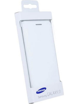 Samsung Flip Cover White Pack (Galaxy J1)