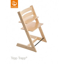 Stokke Tripp Trapp Καρεκλάκι Φαγητού Ξύλινο Natural
