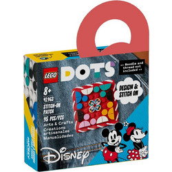 Lego Dots Mickey Mouse Minnie Stitch-On Patch για 8+ Ετών 41963