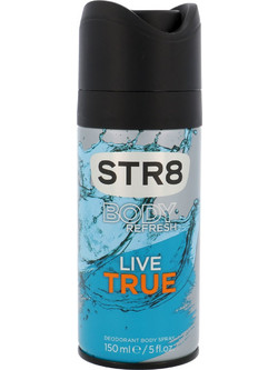 STR8 Live True Ανδρικό Αποσμητικό Spray Χωρίς Αλουμίνιο 150ml