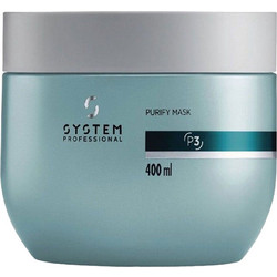 System Professional Derma Purify P3 Μάσκα Μαλλιών κατά της Πιτυρίδας για Ξηρά Μαλλιά 400ml