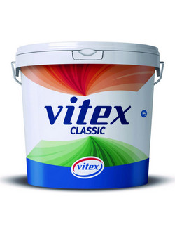 Vitex Classic Πλαστικό Χρώμα Εσωτερικού Χώρου Λευκό 10lt